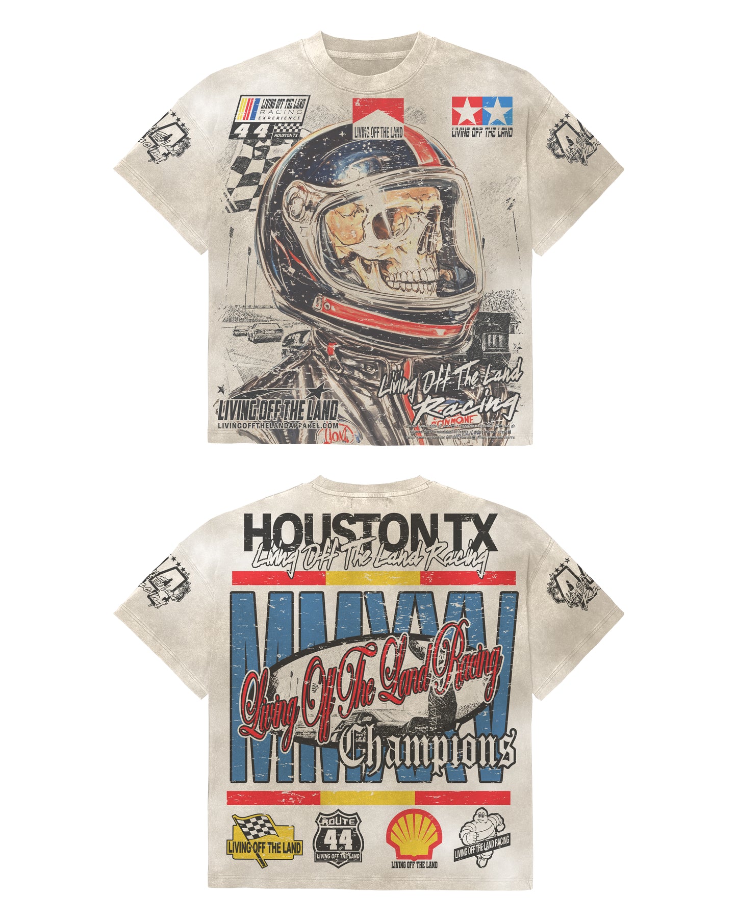 Living Off The Land Racing Edition Tee Shirt